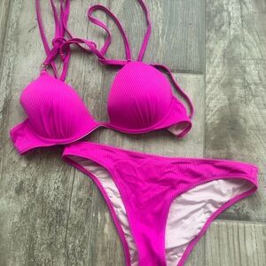 Vibrant Pink Bikini Set